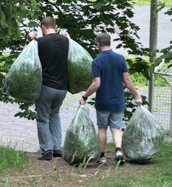 Naboer samlet til dugnad i Smestadparken
